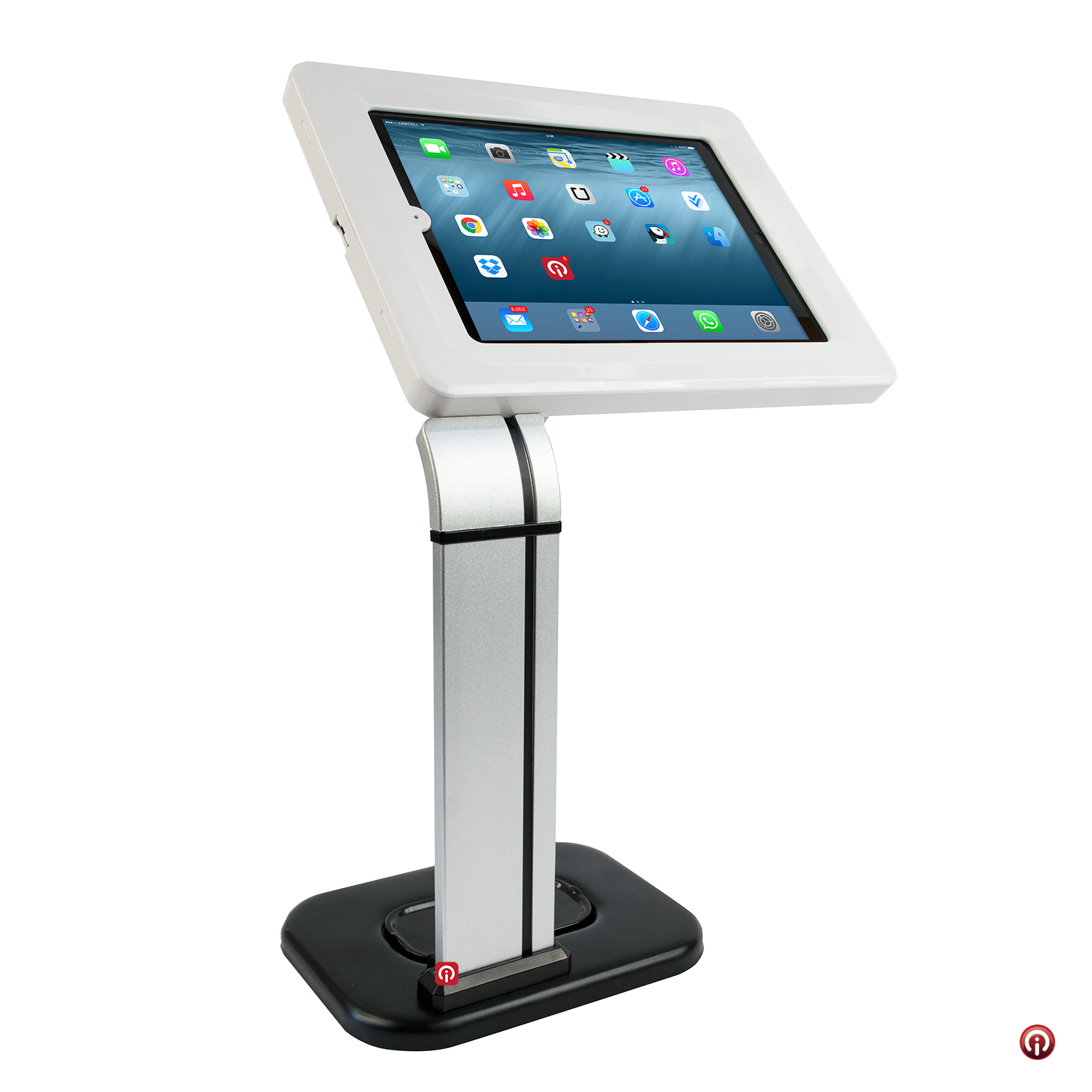 TSCLK14 soporte base kiosko pedestal universal seguridad antirrobo para  iPad y tablets de 9 a 11 pulgadas
