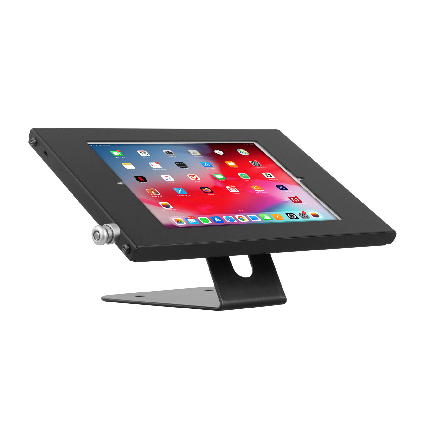 TSCLK13BK base soporte de seguridad antirrobo doble de mesa para iPad 5a 6  a 7a 8a