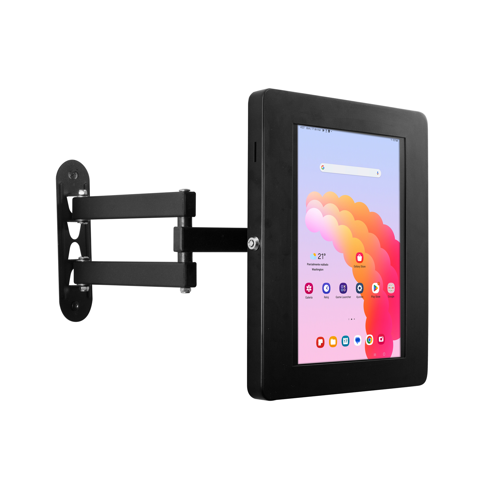 TSCAMR2W02A9-05-soporte-pared-antirrobo-tablet-samsung-galaxy-A9+ TSCAMR2W02A9-05-soporte-pared-antirrobo-tablet-samsung-galaxy-A9+